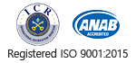 ICR / ANAB Accredited / Registered ISO 9001:2015